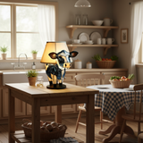 Vaca Holstein encantada