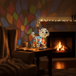 Lámpara vitral Moomie Tu Compañero Definitivo decoración hogar Glow - Madrid.com