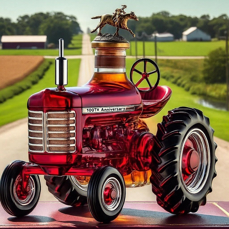 Lámpara vitral 100 AÑOS FARMALL Whisky Boca decoración hogar Glow - Madrid.com