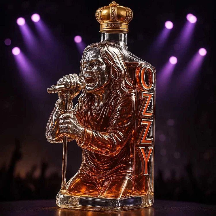 Lámpara vitral 2025 Ozzy Osbourne Gira Final Memorial de Whisky decoración hogar Glow - Madrid.com