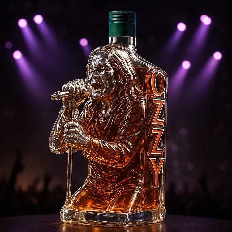 Lámpara vitral 2025 Ozzy Osbourne Gira Final Memorial de Whisky decoración hogar Glow - Madrid.com