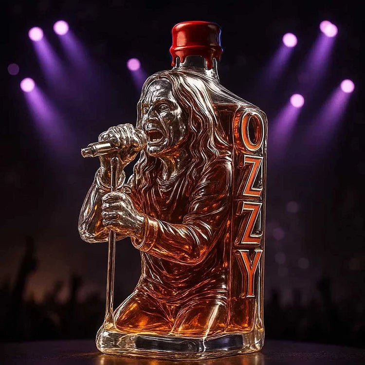 Lámpara vitral 2025 Ozzy Osbourne Gira Final Memorial de Whisky decoración hogar Glow - Madrid.com